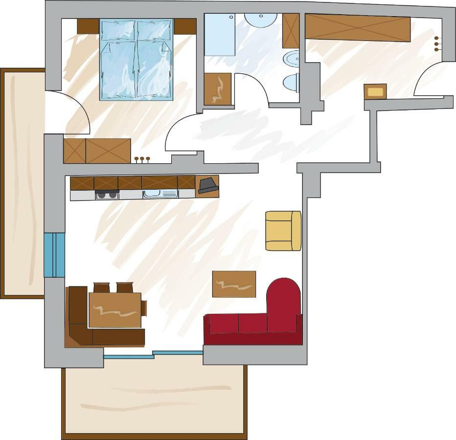 Appartements Schusterbauer Natz-Schabs エクステリア 写真